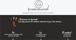 Desktop Screenshot of lyonresto.com